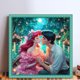thumbnail image 2 of Hilo Algodón Ecológico Bordado Punto Cruz Ariel Sirena Con 18CT 30x30cm, 2 of 9