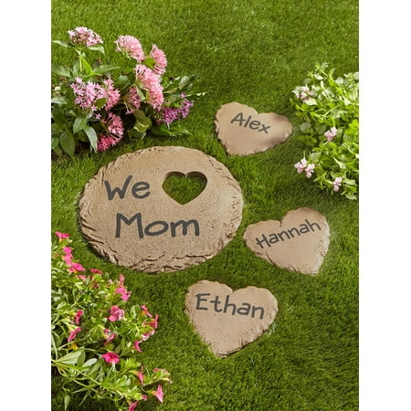 Personalized Garden Heart and 12