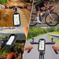 thumbnail image 4 of Soporte para teléfono impermeable, soporte para teléfono para bicicleta, bolsa para manillar, marco para teléfono, bicicleta, scooter delantero, bicicleta de montaña, scooter eléctrico, motocicl, 4 of 5
