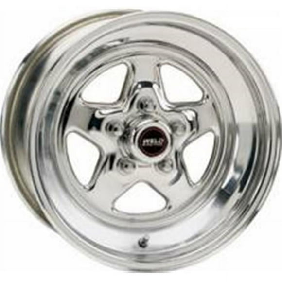 Weld Racing WEL96-510276 15 x 10 in. 5 x 4.75 in. Bolt Circle 3.5 in. Back Spacing 14.6 lbs Pro Star Polished Wheel