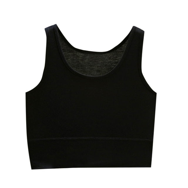 Swstbby Soldes d'Été! Hauts d'Été pour Femmes Grande Taille, Mode Décontractée d'Été pour Femmes Couleur Unie Col Rond Ample Noir G