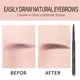 thumbnail image 4 of 1 Uds maquillaje de ojos lápiz delineador de ojos giratorio automático café negro lápiz de cejas impermeable Eyleliner cosméticos maquillaje de ojos encantador, 4 of 5