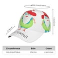 thumbnail image 2 of Sikiie Hello Summer Gnome 2 Unisex Vintage Washed Unstructured Baseball Cap Soft Cap Adjustable Unisex Baseball Hat Dad Hat, 2 of 6