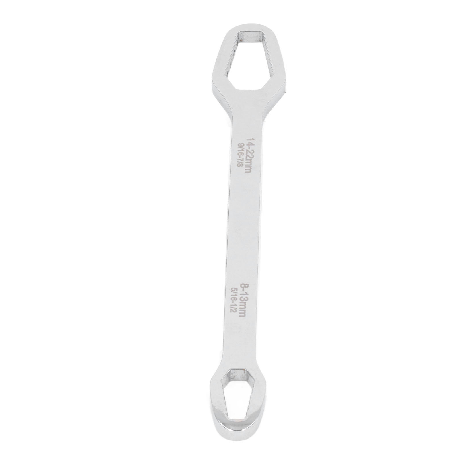 Double End Universal Wrench, Multi Purpose Non Wear Metric Universal