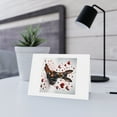 thumbnail image 6 of DistinctInk Greeting Card / Note Card - Valentine's Day Miniature Pinscher - PACK of 1, 6 of 7