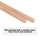 thumbnail image 4 of Uxcell 2-Pack Barra Redonda de Cobre 4mm x 250mm T2 Stock de Cobre, 4 of 7