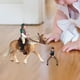 thumbnail image 1 of Modelo de Caballo Hugo Figura de Acción con Silla de Montar PVC Estilo C, 1 of 10