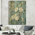 thumbnail image 2 of Designart Pastel Magnolia II Floral & Botanical Print on Natural Pine Wood Art Print, 30" x 40", 2 of 3