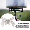 thumbnail image 4 of Mini Réchaud en Acier Inoxydable Support Croisé pour Camping en Plein Air Réchaud à Alcool Support de Base pour Brûleur à Alcool, 4 of 5