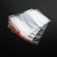 thumbnail image 3 of Noref 100 Pcs Sacs de Rangement Réutilisables en Plastique Transparent pour Bijoux Petites Pièces, 3 of 3