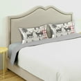 thumbnail image 3 of Yayeee Pillowcase Standard Size Set of 2 Satin Wrinkle Resistant Pillow Case, Beige Deer, 3 of 8