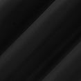 thumbnail image 3 of Sun Zero Bryant 2-Piece Textured Thermal Insulated 100% Blackout  Grommet Top Curtain Panel, Black, 37”W x 63"L, 3 of 9