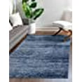 thumbnail image 3 of Unique Loom Del Mar Tonal Design Area Rug 10' x 13' Rectangle Navy Blue/Blue, 3 of 5