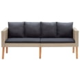 thumbnail image 3 of vidaXL Garden Furniture Set Beige and Anthracite, 3 of 6