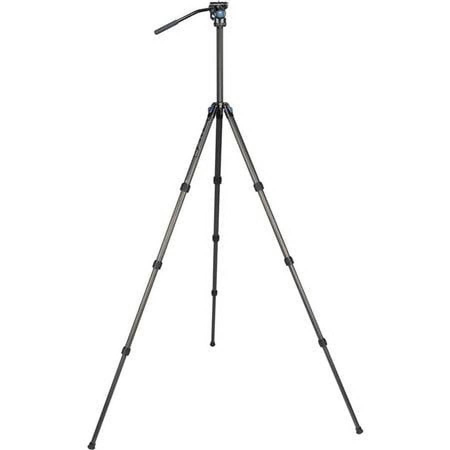 SIRUI ST124+VA5 Carbon Fiber Tripod with VA-5 Fluid Video Head 26.4lb Load