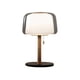 thumbnail image 1 of Lámpara de mesa de cristal for mesita de noche, decoración for dormitorio, estudio, sala de estar y hogar., 1 of 6