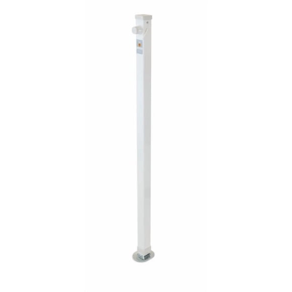 Lippert Components Camper Jack 736514 Happijac; Use To Stabilize/Load/Unload The Camper While Parked; 2200 Pound Capacity Per Jack; 2 Inch Square Tube; 34-1/2 Inch Lift Height; Manual Acme Screw Jack