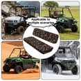 thumbnail image 5 of ZIATUBLES 2 Pack Waterproof UTV Seat Covers, Front Bench Seat Protectors Compatible with Kawasaki Mule 4010/3010, Scratch Wear-Resistant UTV Decor Accessory Part(Black Mushroom), 5 of 8