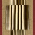 thumbnail image 1 of Ahgly Company Indoor Square Abstract Brown Contemporary Area Rugs, 8' Square, 1 of 4
