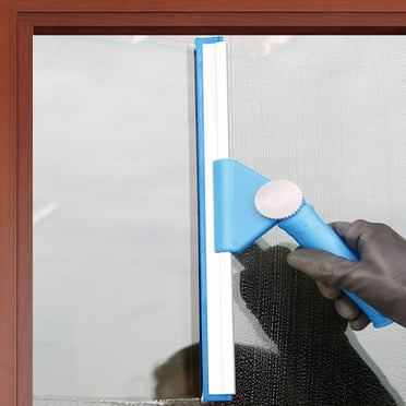 Swivel Window Squeegee for Window Cleaning, 12-inch, Rubber Wiper Blade  1 Count, 1 PC