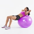 thumbnail image 2 of Black Mountain Products 2000 Lbs. Static Strength Exercise Stability Ball with Pump, 45 cm, Blue, 2 of 6