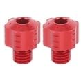 thumbnail image 2 of Motorcycle Mirror Adapter Screws CNC Aluminum Alloy Motorbike Rearview Mirror Plugs Bolts Applicable for Motorcycle Riders, 2 of 7