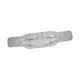 thumbnail image 5 of Banda de soporte lumbar para la cintura, soporte para la espalda baja para agacharse, sentarse y levantar pesas Gris L, 5 of 9
