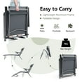 thumbnail image 5 of Outdoor Aluminum Chaise Lounge Chair with Quick-Drying Fabric, 5 of 8