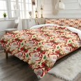 thumbnail image 2 of Yspwyqan Vintage Santa Claus Bed Set King, Soft Microfiber Christmas Comforter Set for Holiday Bedroom Guest Room Decor, Includes 1 Quilt Cover & 2 Pillow Shams, 2 of 7