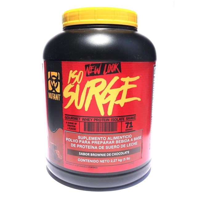 Iso Surge Sabor Chocolate 5 Lbs Mutant. MUTANT MUTISOSURGECHOCO