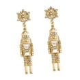 thumbnail image 3 of Pendientes navideños jinwen Pendientes de cascanueces Creativos, 3 of 8