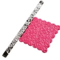 thumbnail image 1 of Acrylic Rolling Pin, 28 Patterns Dough Roller with Comfortable Handle for Pastry, Noodle and More, Can Make Various Patterns of Dumpling Skin with, Easy Storage for, Pasta,, 1 of 5