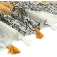 thumbnail image 4 of HSHDLDF Foulard Boho pour Femmes Légère Foulard Imprimée Florale Automne Hiver Mode Châle à Franges, 4 of 7