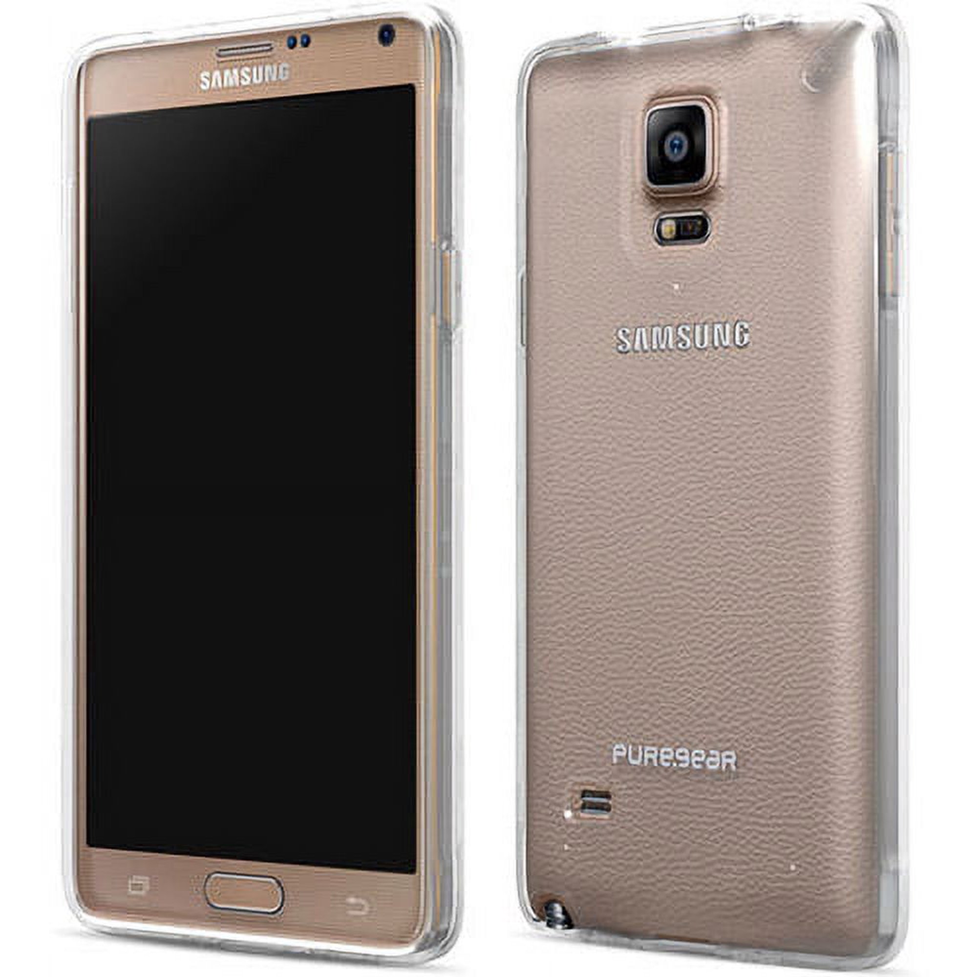 Pure Gear Slim Shell Protecive Cell Phone Case - Clear - Samsung Galaxy Note 4