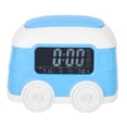 thumbnail image 1 of Reloj despertador digital LED con diseño de autobús multifuncional para habitación de niños: una idea de regalo divertida, 1 of 8