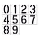 thumbnail image 4 of Plantilla de Dibujo de Números y Letras Kearding PET Lavable 10 Piezas, 4 of 6