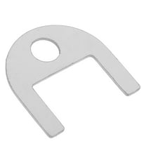 ROSENICE Bathroom Paper Towel Dispenser Key 1Pcs Plastic Silver Convenient Operation