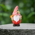 thumbnail image 4 of nvzhuang Solar Light Garden Statues Cute Standing Gnome Figurines Yard Sculpture for Patio Lawn Outdoor Decoration, 4 of 6