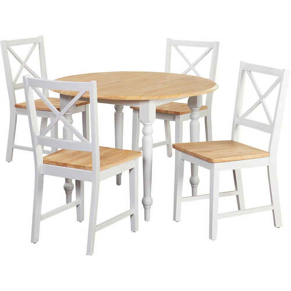 Virginia 5-Piece Dining Set, Multiple Colors
