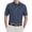 Bright White/Peacoat, variant on Callaway Men's All-Over Mini Chevron Printed Golf Polo, Large Neptune Green -