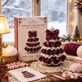thumbnail image 4 of Crochet Christmas Tree Kit, DIY Beaded Christmas Tree Kit, Crochet Christmas Craft for Adults and Beginners, Handmade Woven Christmas Tree for Christmas Home Decor, 4 of 7