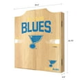 thumbnail image 2 of NHL Dart Cabinet Set with Darts and Board - St. Louis Blues, 2 of 5