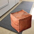 thumbnail image 3 of Boho Pouf Cover Storage Ottoman Cushion Premium Bohemian Home Decor brown, 3 of 8
