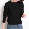 thumbnail image 5 of AherBiu Winter Tops for Women Crewneck Long Sleeve Sweater Blouse Pullover Layer T Shirts, 5 of 5