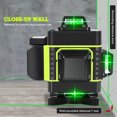 thumbnail image 5 of 360 ° 16 Líneas Verde Nivel Láser Horizontal Self, 5 of 5