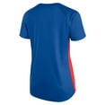 thumbnail image 3 of Women's-Profile Royal Philadelphia Phillies Plus Size Glitter Raglan V-Neck T-Shirt, 3 of 3