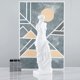 thumbnail image 2 of Estatua de Venus, estatuas decorativas, decoración del hogar, estatua griega antigua, accesorios de decoración del hogar, escultura de poliresina 12*11,5*32 CM TUNC Sencillez, 2 of 5