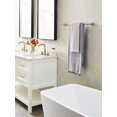 thumbnail image 2 of Amerock Arrondi Golden Champagne 24 inch (610mm) Towel Bar, 2 of 8