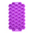 thumbnail image 1 of Molde de hielo Silic Diy Pudding Cube Tray 37 Grids Hycomb Ice Maker, 1 of 3