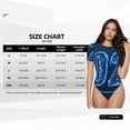 thumbnail image 6 of Lsque 2025 Happy New Year 5 Women's Crew Neck Short Sleeve Bodysuit Basic T Shirts Tops Onesie Adult Cute Pajama-Medium, 6 of 8
